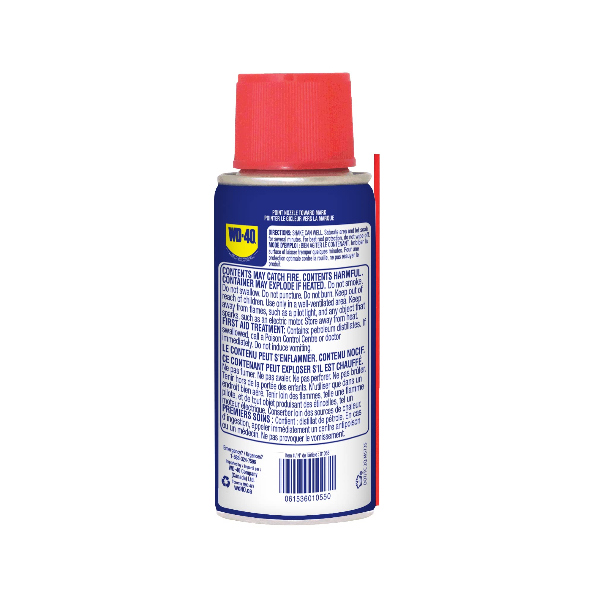 Wd-40 103 Ml 3oz Aerosol Multiusos Lubricante U S A