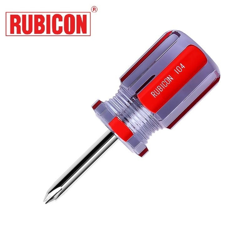 DESARMADOR 1.1/2" ESTRELLA (+) 104-2X1.1/2 (1/4") RUBICON (pza) - 24538