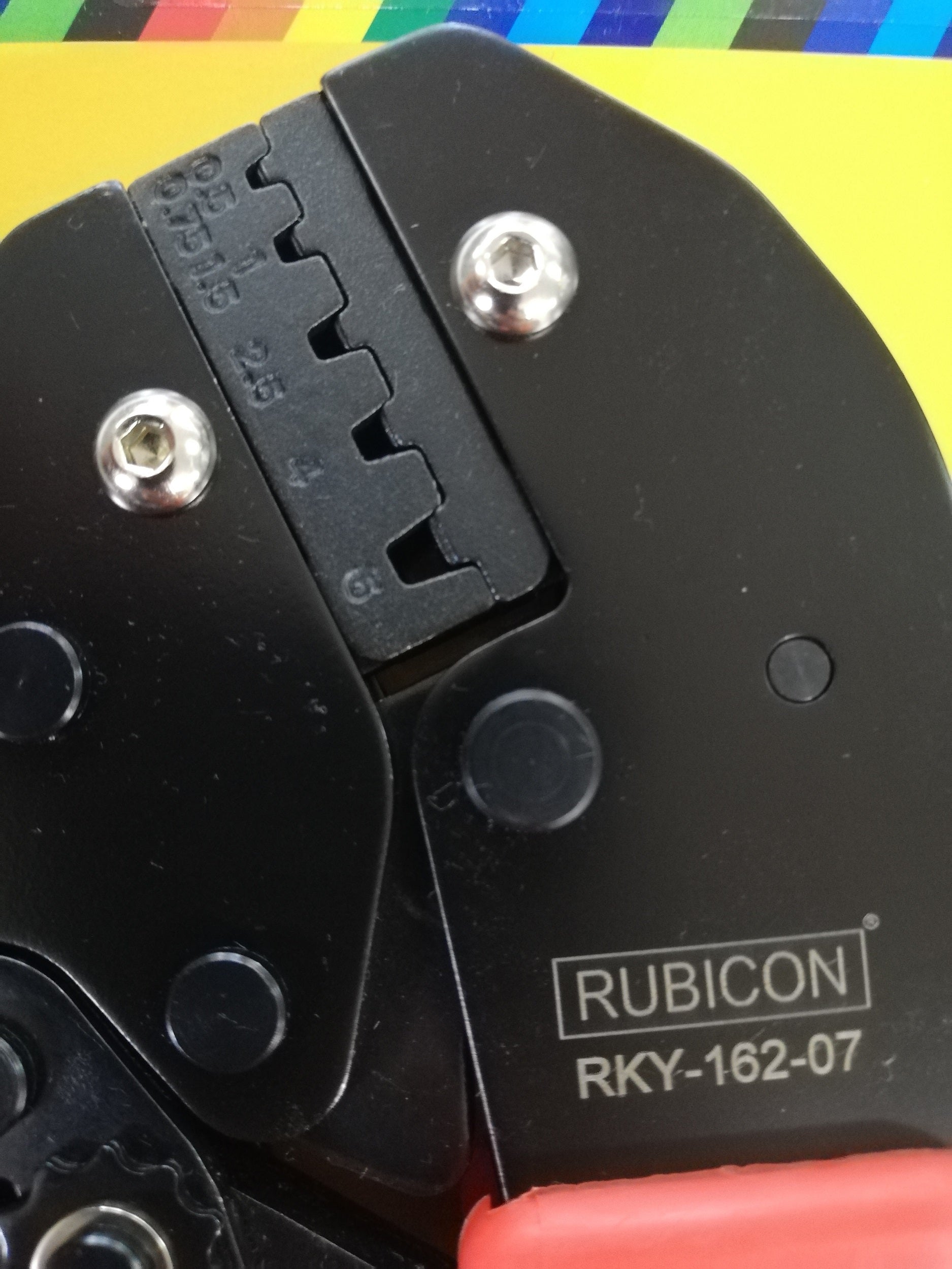 ALICATE CRIMPING TUBULAR 10" 0.5-6MM2 RKY-162-07 RUBICON (pza) - 127766