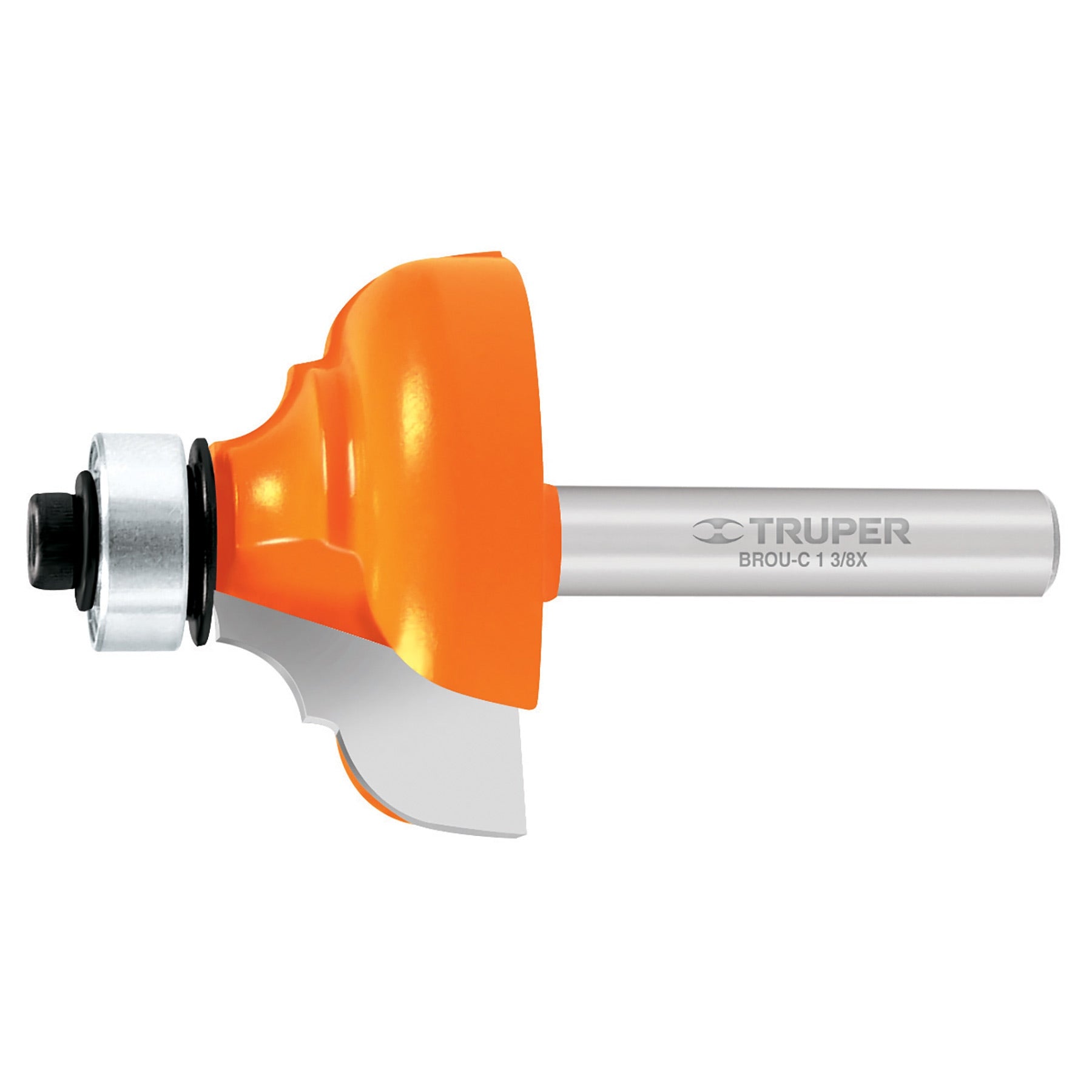 Fresa clásica 1-3/8" con rodaje, Truper - 11482