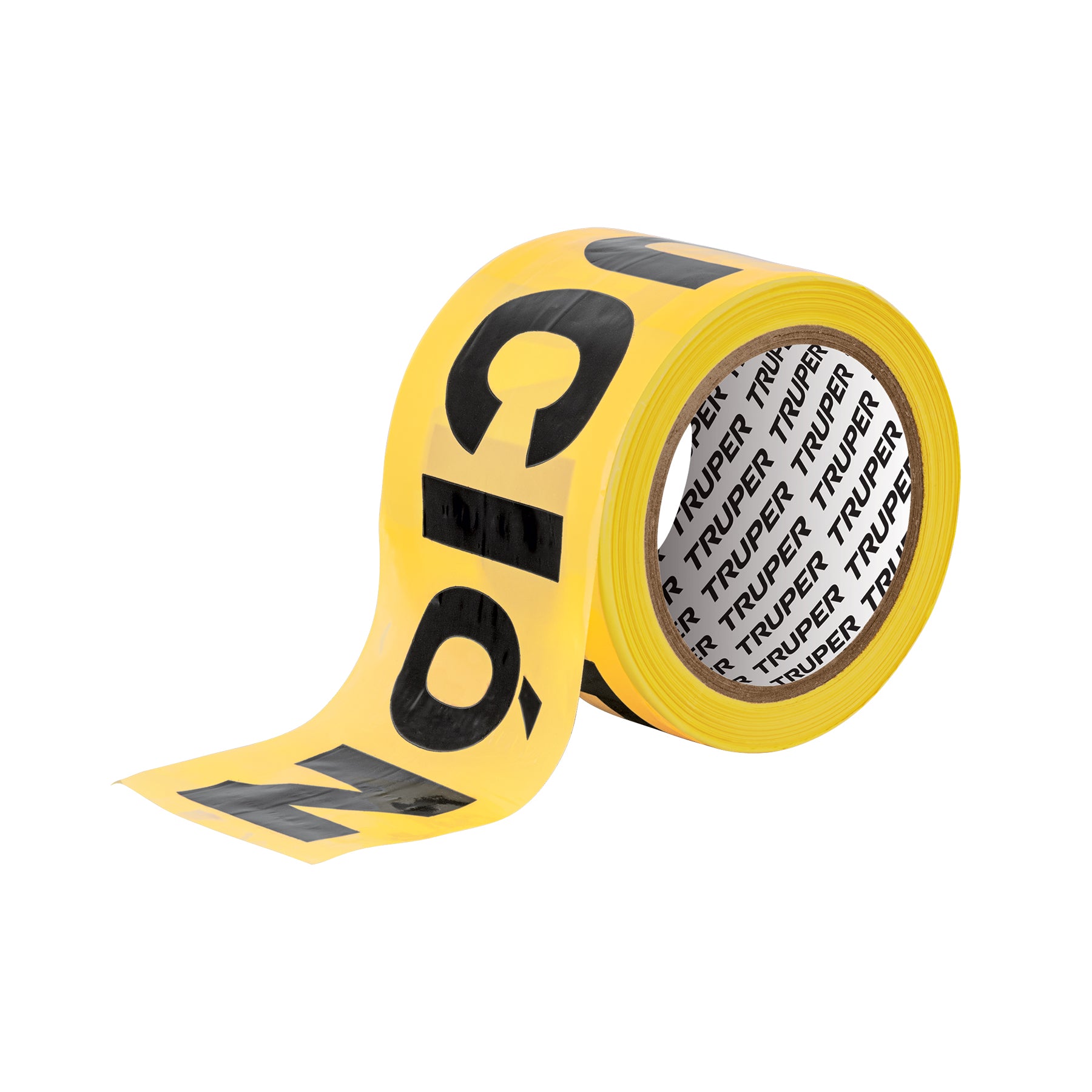 Rollo de 100 m de cinta delimitadora Precaución, Truper - 12578