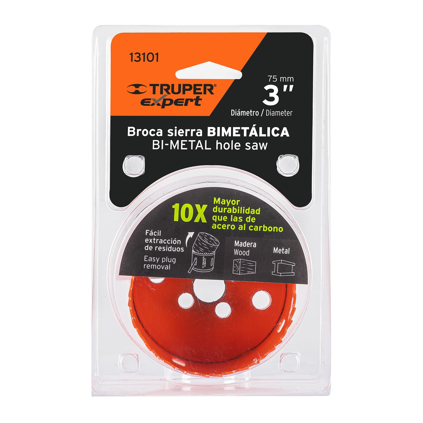 Brocasierra bimetálica 3", Truper Expert - 13101