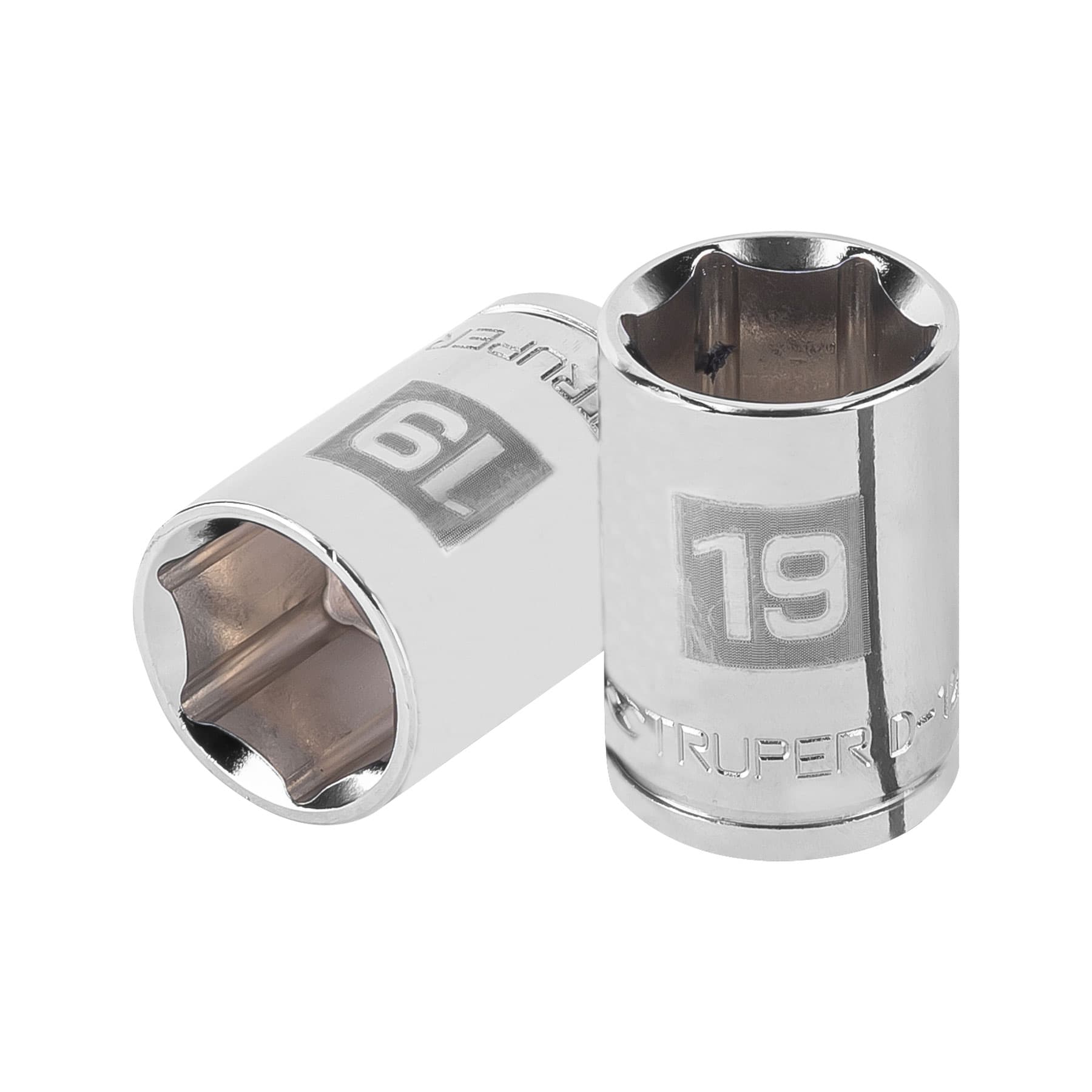 Dado hexagonal encastre 1/2" de 19 mm, Truper - 13269