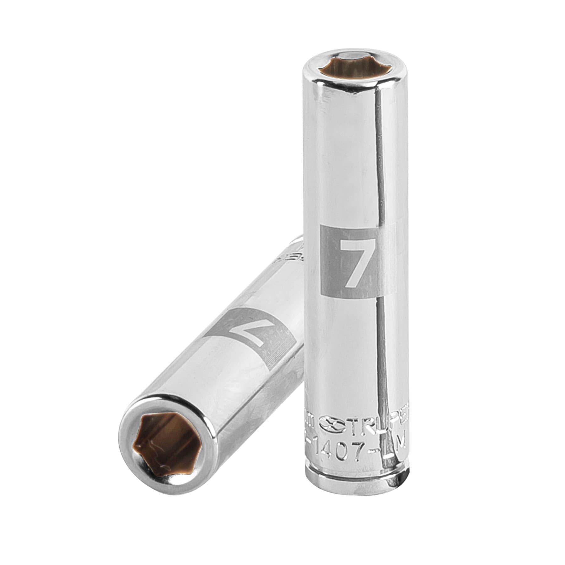 Dado tubular hexagonal encastre 1/4" de 7 mm, Truper - 13201