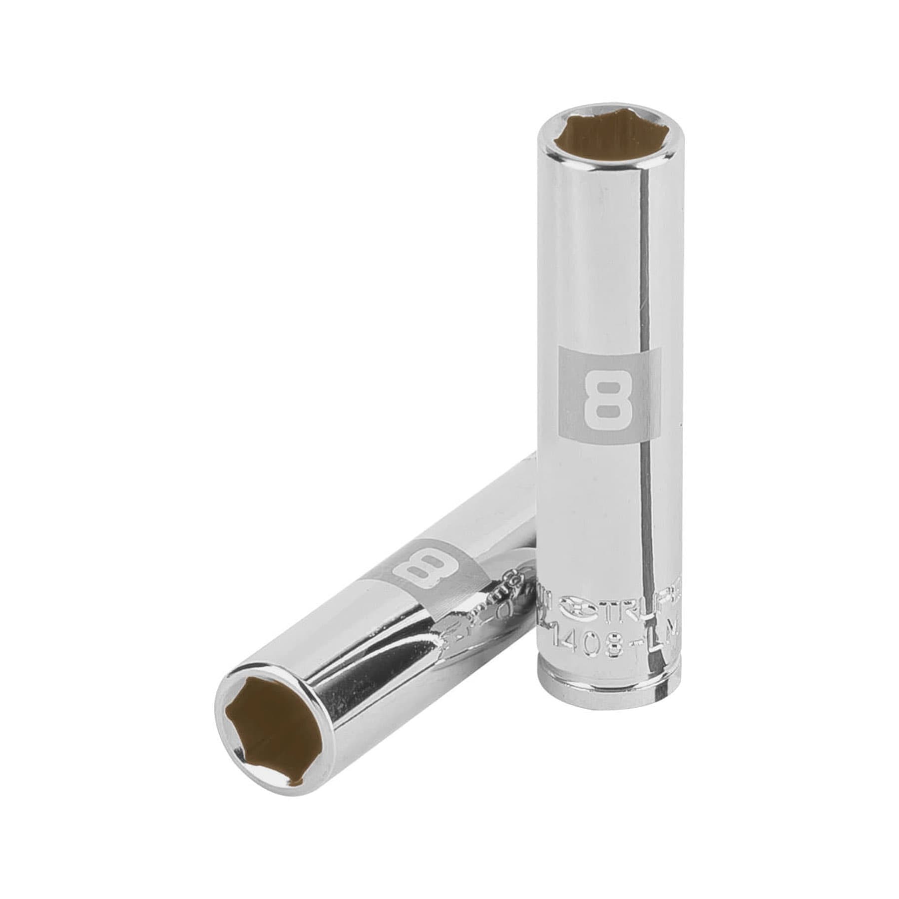 Dado tubular hexagonal encastre 1/4" de 8 mm, Truper - 13202