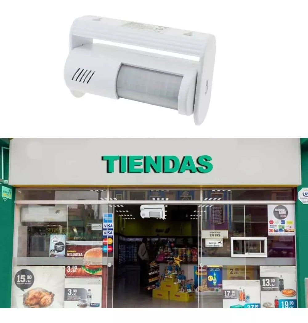Sensor De Movimiento Con Alarma/timbre St-96 Opalux