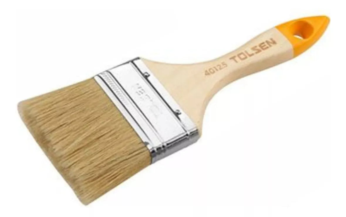 BROCHA PARA PINTURA 3" MANGO MADERA TOLSEN - 40125