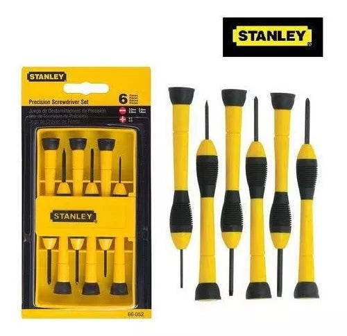 Juego de 6 Destornilladores de Precisión, Stanley - 66-052