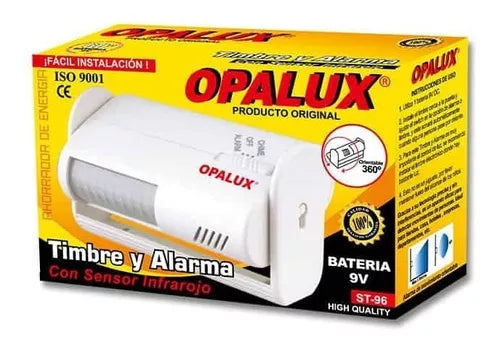 Sensor De Movimiento Con Alarma/timbre St-96 Opalux