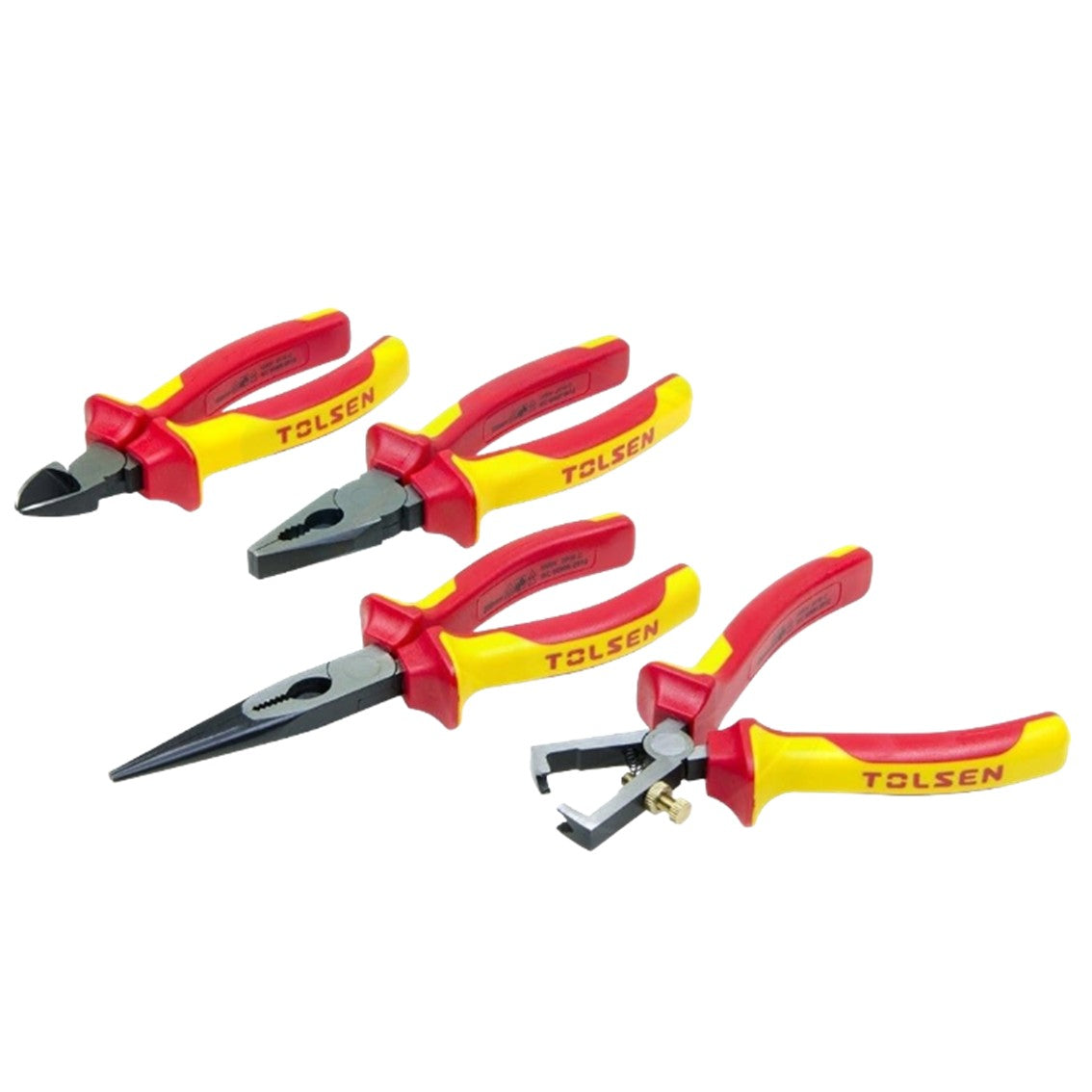 Alicates y Destornilladores de 11pcs 1000v TOLSEN V83411