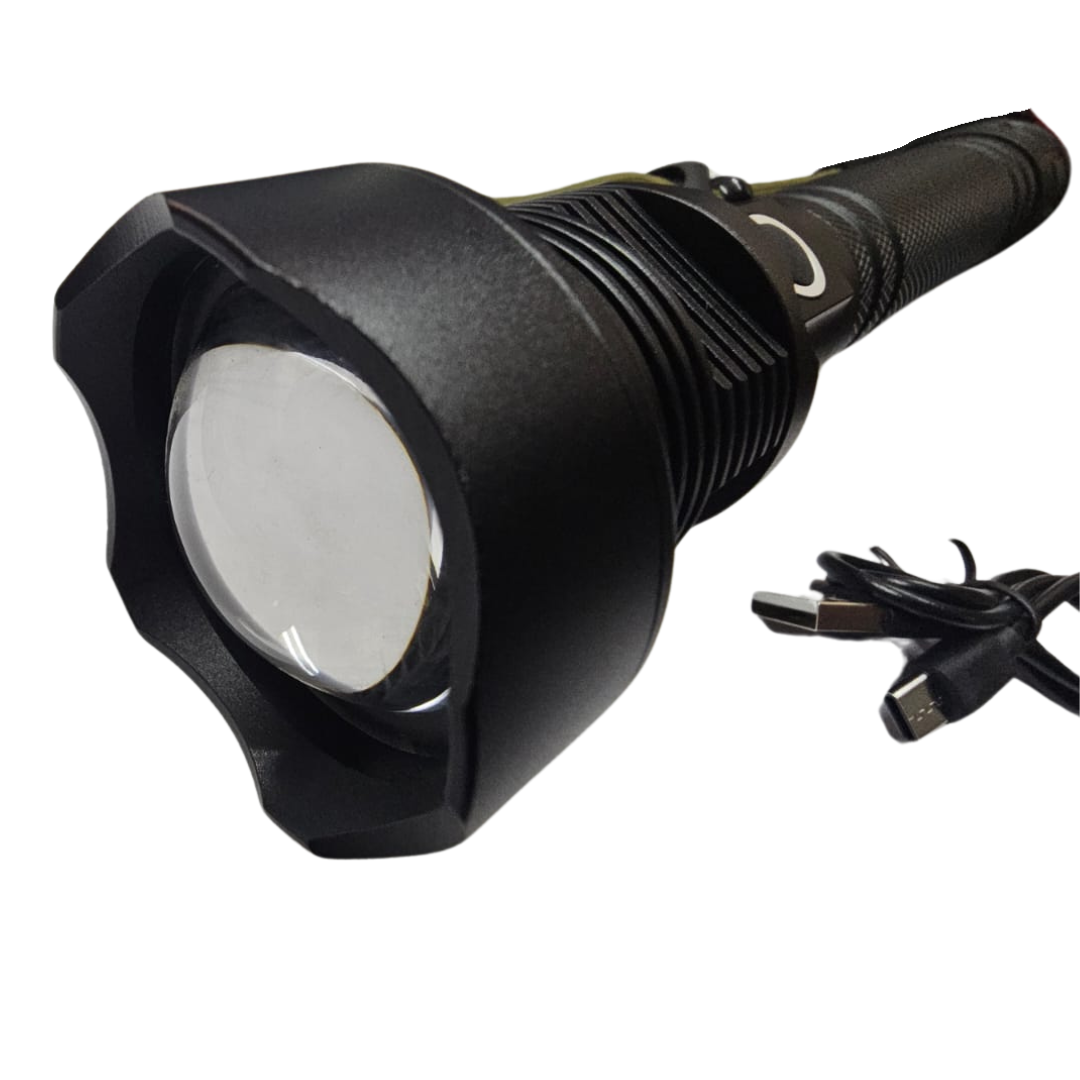 LINTERNA RECARGABLE ZOOM 8W OPALUX OP-1734