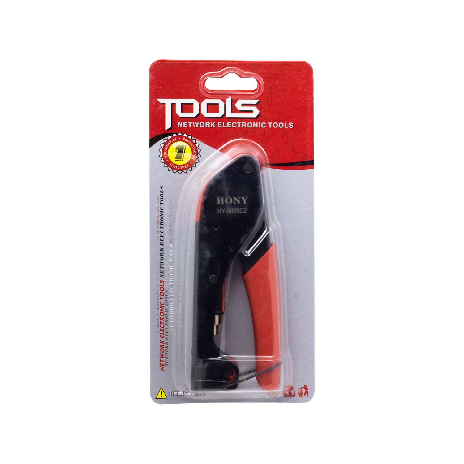 Alicate Ponchador Coaxial F RG-6 HY-5085C2