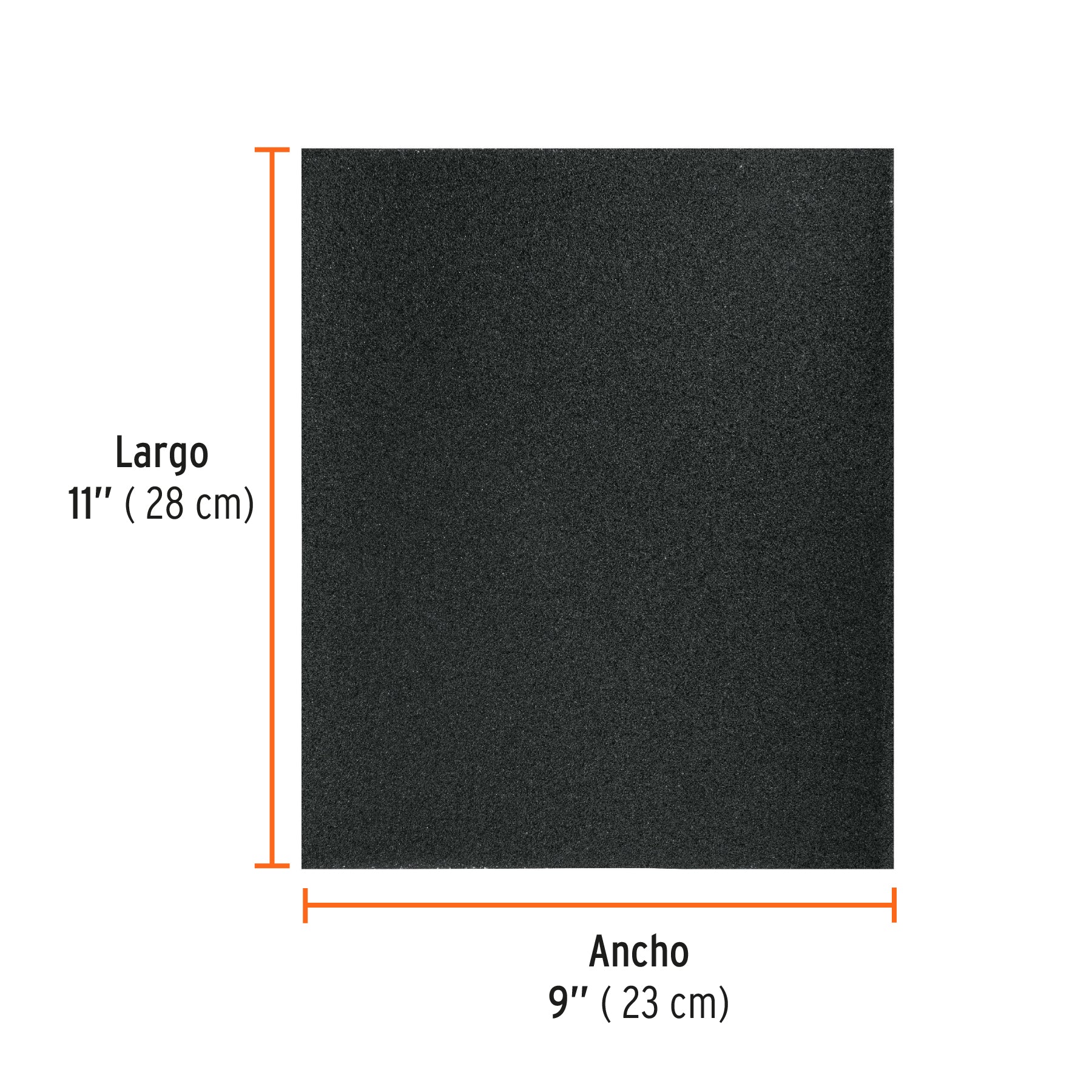 Lija de agua grano 120 de carburo de silicio, Truper - 11620