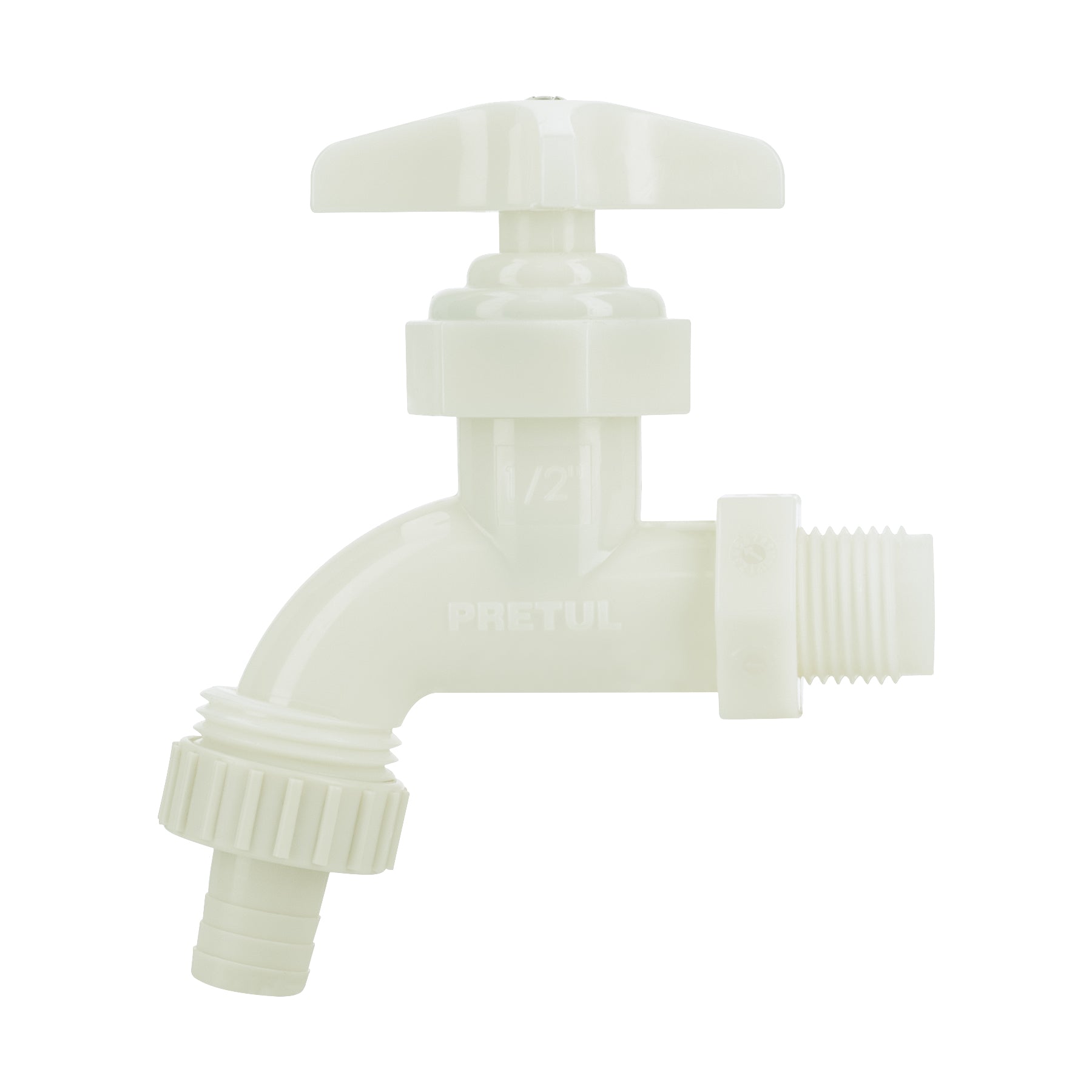 Caño plástico de naríz 1/2" para jardín, 59 g, Pretul - 29030