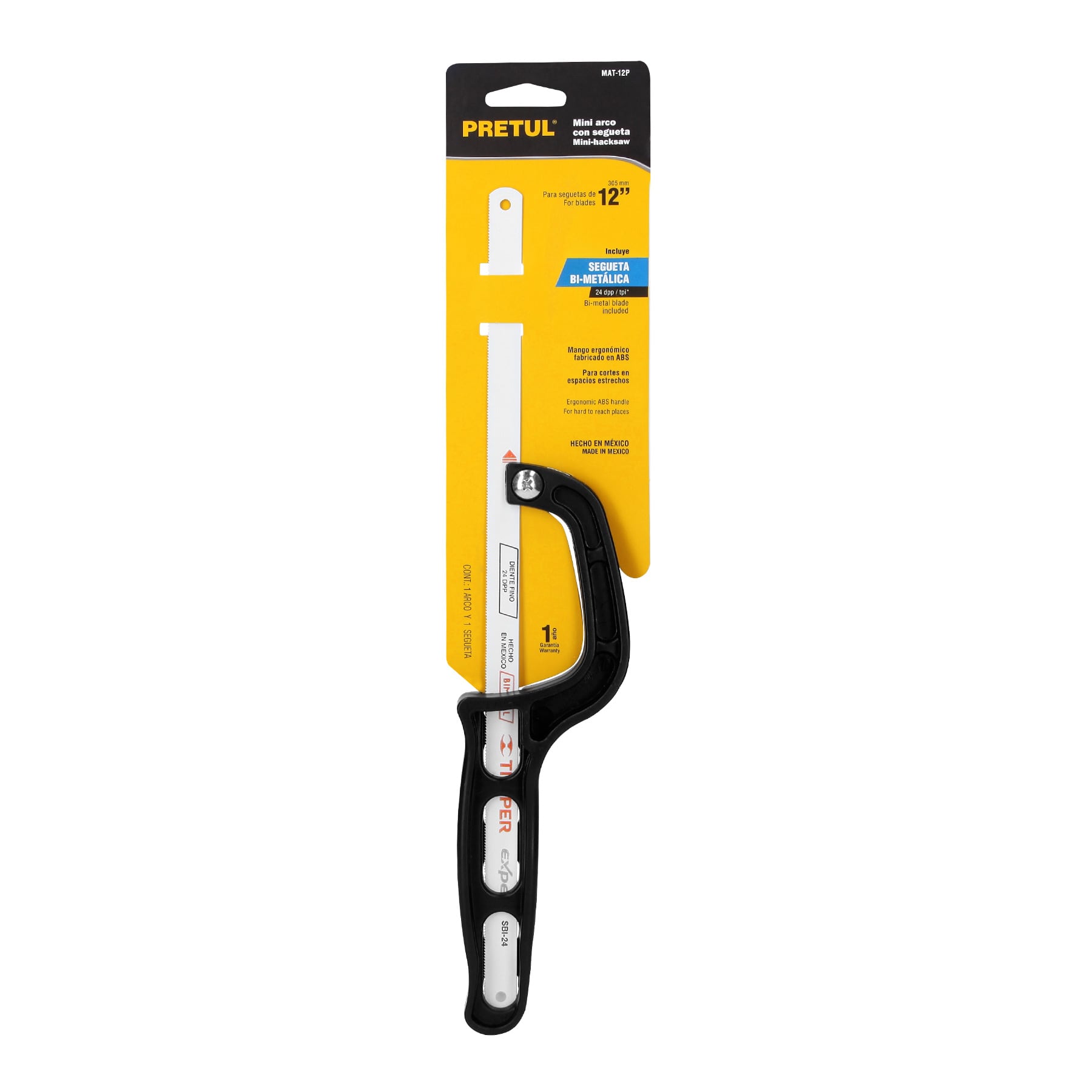 Mini arco de plástico para sierra 12", Pretul - 20002