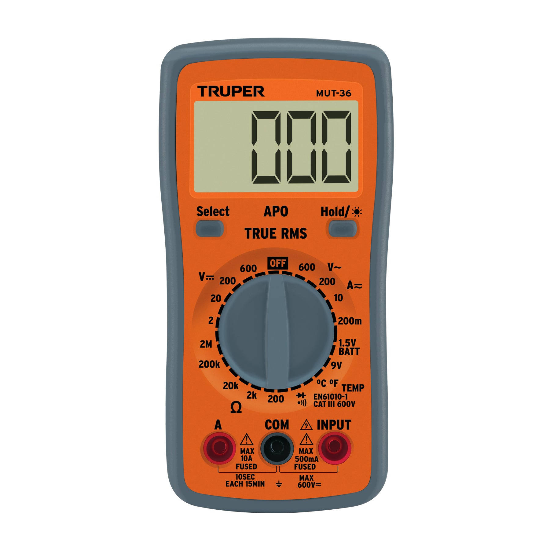 Multímetro Digital Profesional Truper MUT-36 cod: 100360