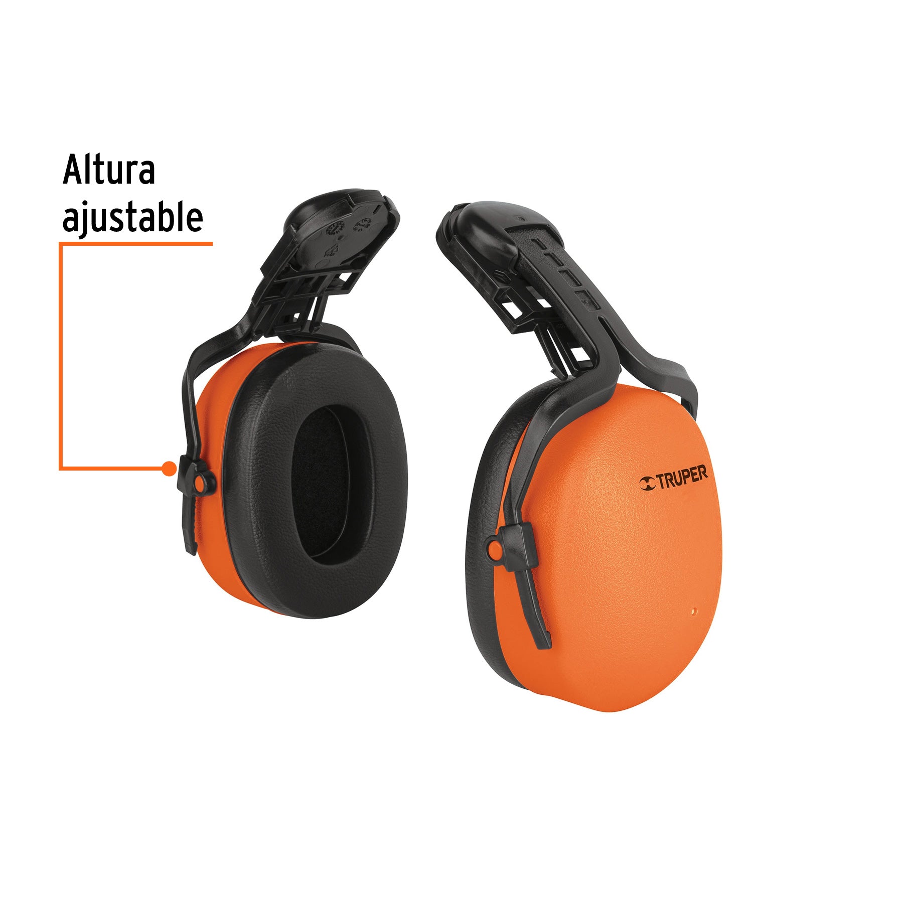 OAJ-C Orejera protectora ajustable para casco truper 12356