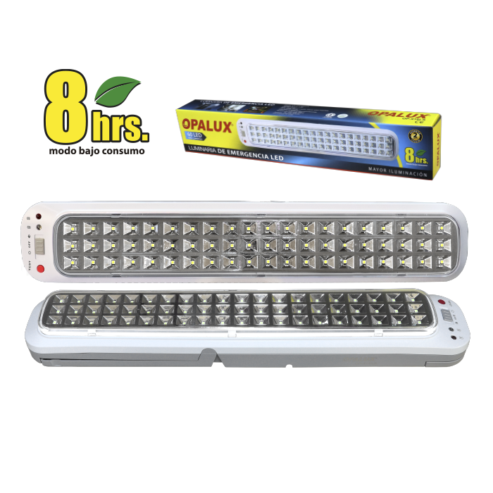 LUZ DE EMERGENCIA 60 LED OPALUX OP-918LS