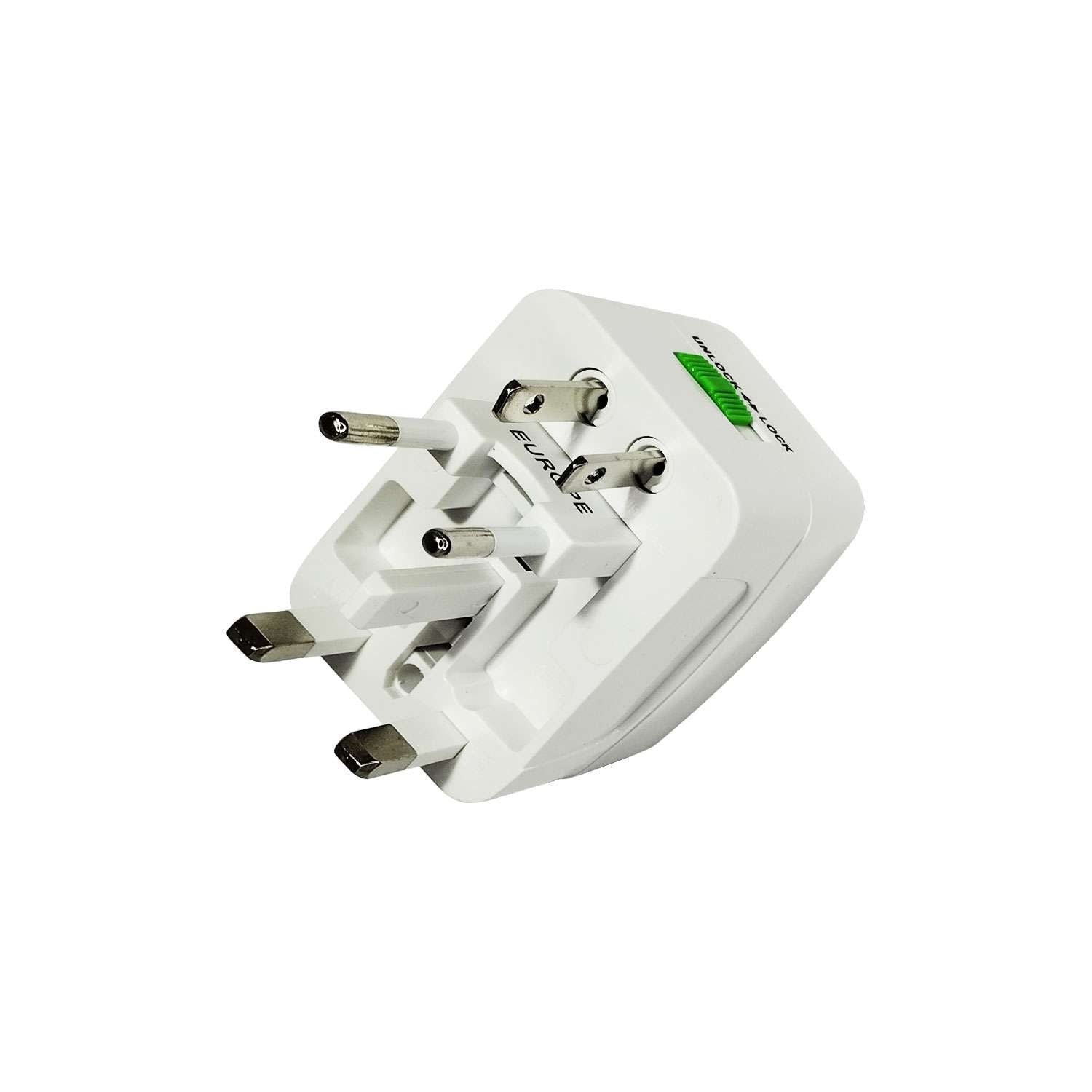 Adaptador Viajero Internacional Enchufe Multiple con Toma Tierra OP-931-L OPALUX