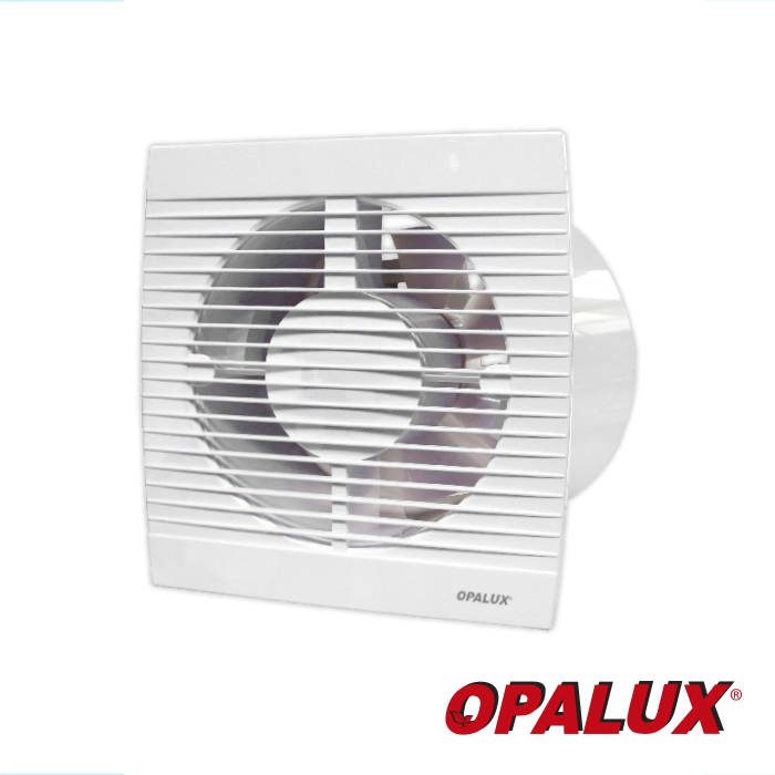 Extractor de Aire 4" Opalux OP-B4 – 15W, 80 m3/h, 33 dB