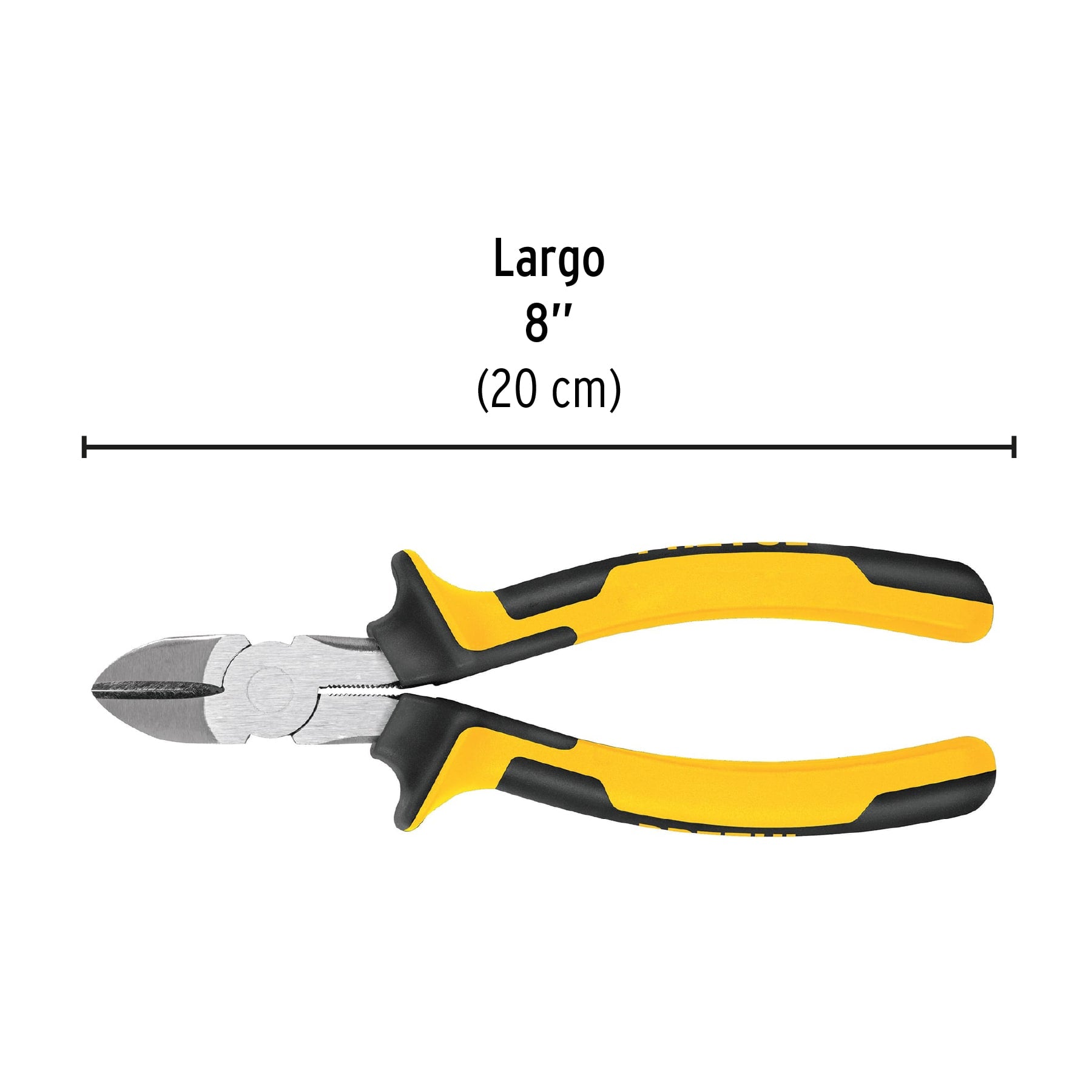 Pinza de corte diagonal 8" mango Comfort Grip, Pretul - 27160
