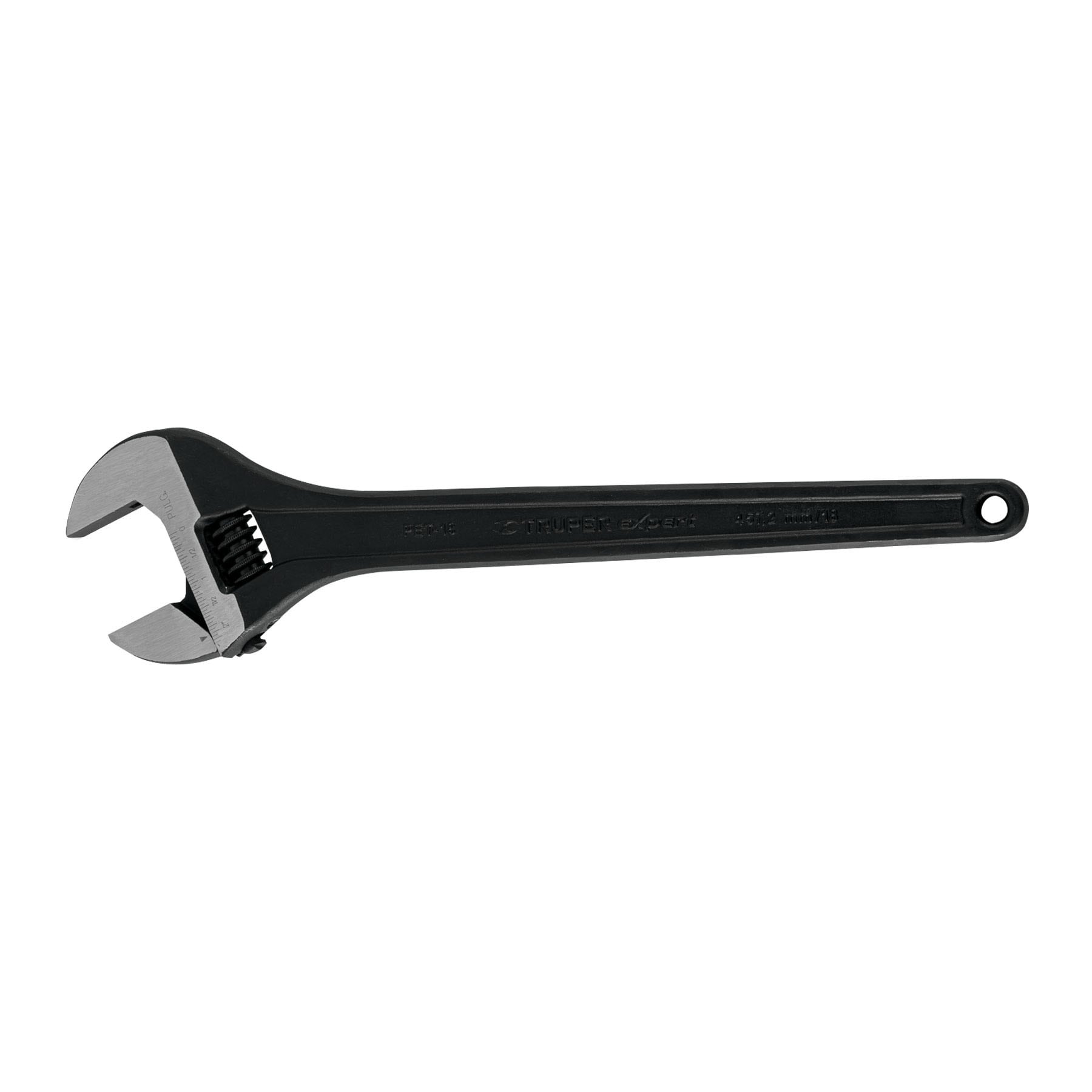 Llave ajustable (perico) 18" profesional pavonada, Truper - 15498