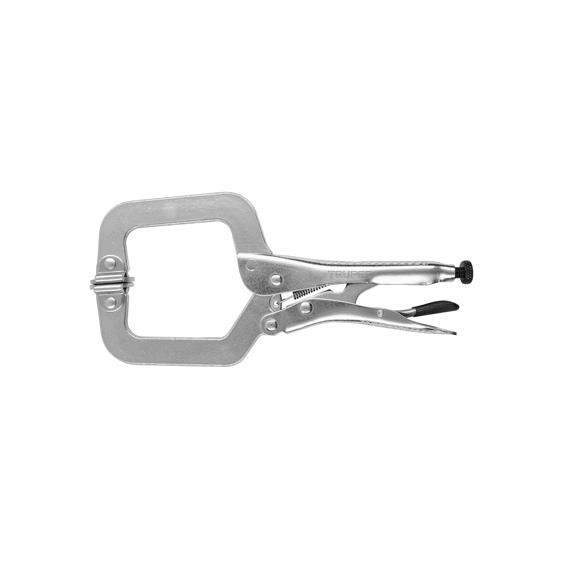 Pinza de presión 9" tipo "C" con mordaza autoajustable - 17414