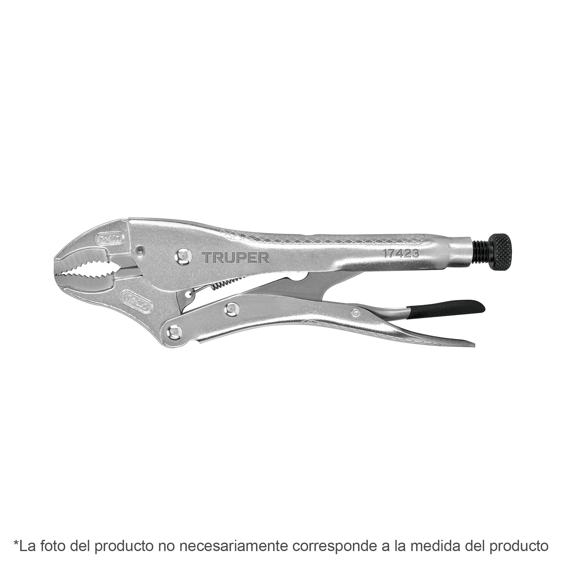 Pinza De Presión 12" Mordaza Curva, Truper - 17429