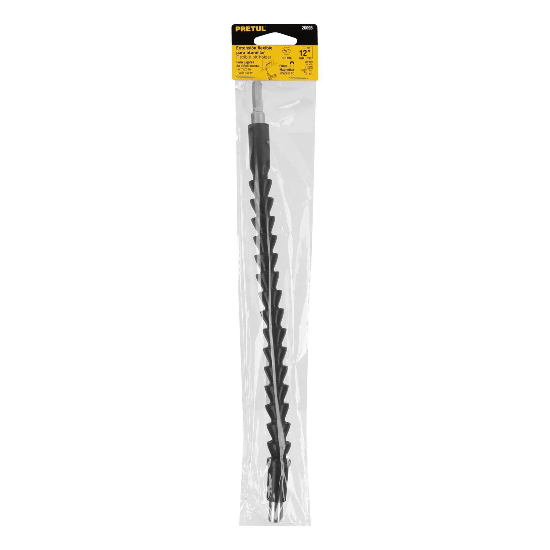 Extensión 12' flexible para atornillar, Pretul - 26095