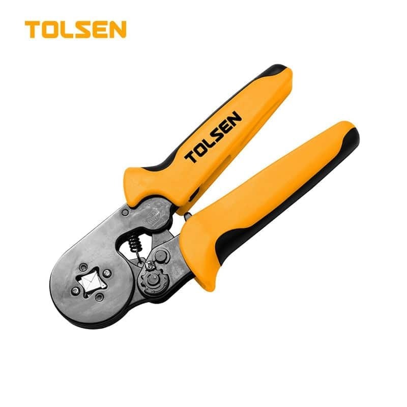 Alicate de Crimpado Crimping con Trinquete TOLSEN 38058