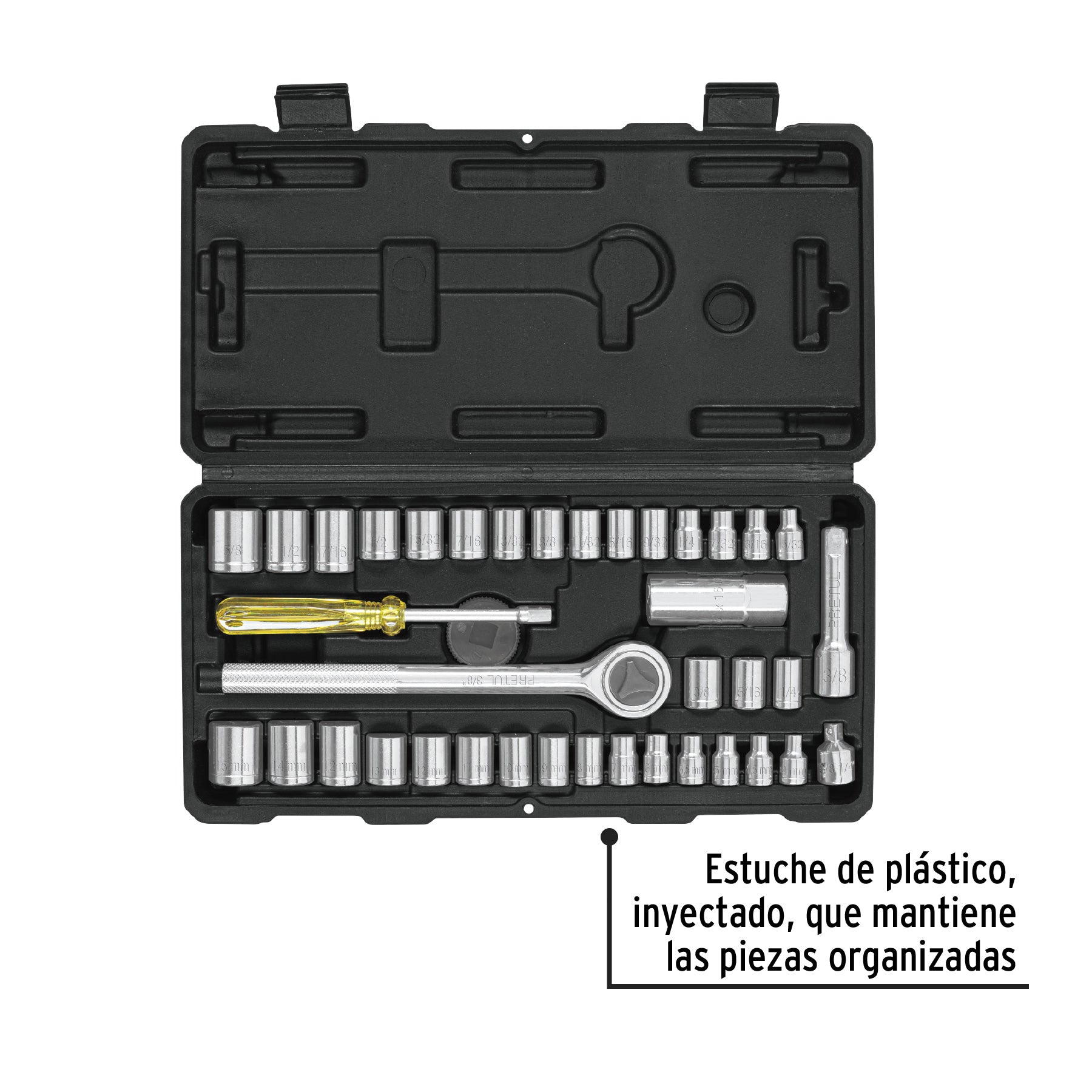 Juego de dados de 39 piezas, Pretul - 24220