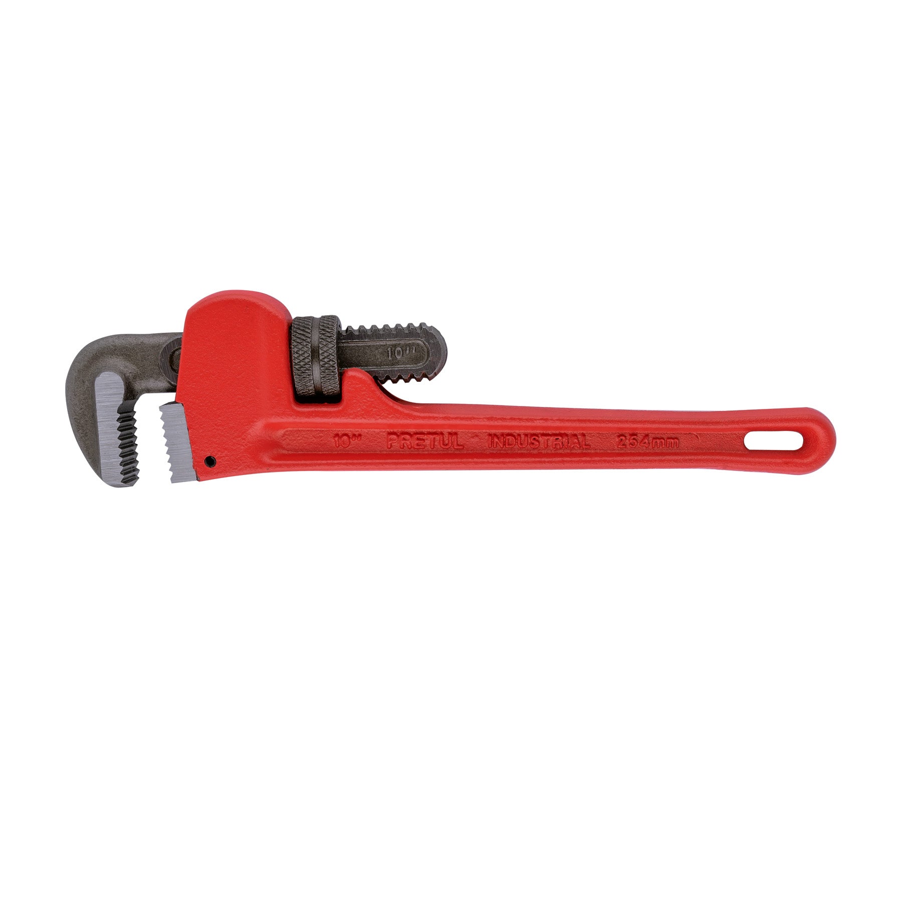 Llave stilson 10" cuerpo de hierro maleable, Pretul - 22011
