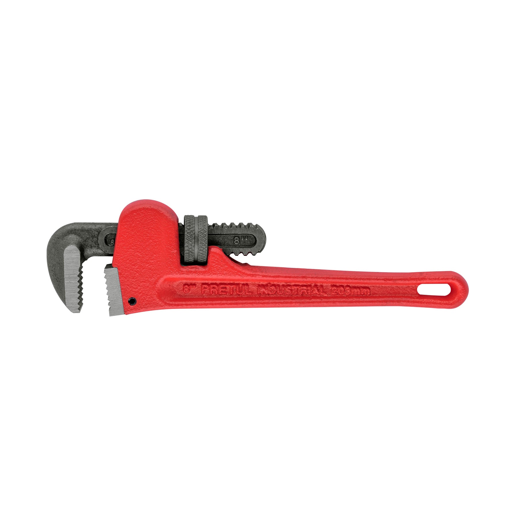 Llave stilson 8" cuerpo de hierro maleable, Pretul - 22010
