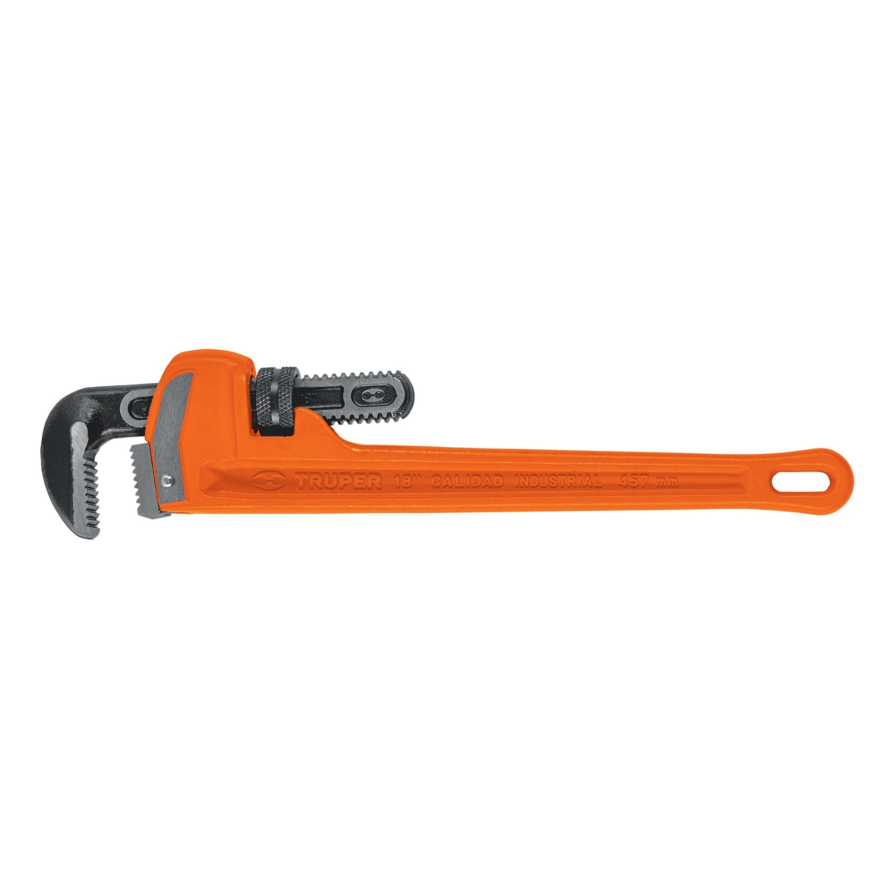Llave stilson 12" cuerpo robusto de hierro dúctil, Truper - 15837
