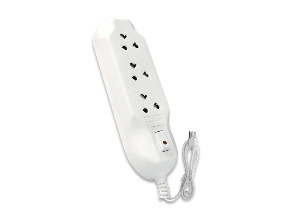 Extension 3 mts Supresor de Picos 3 Salidas OPALUX OP-303