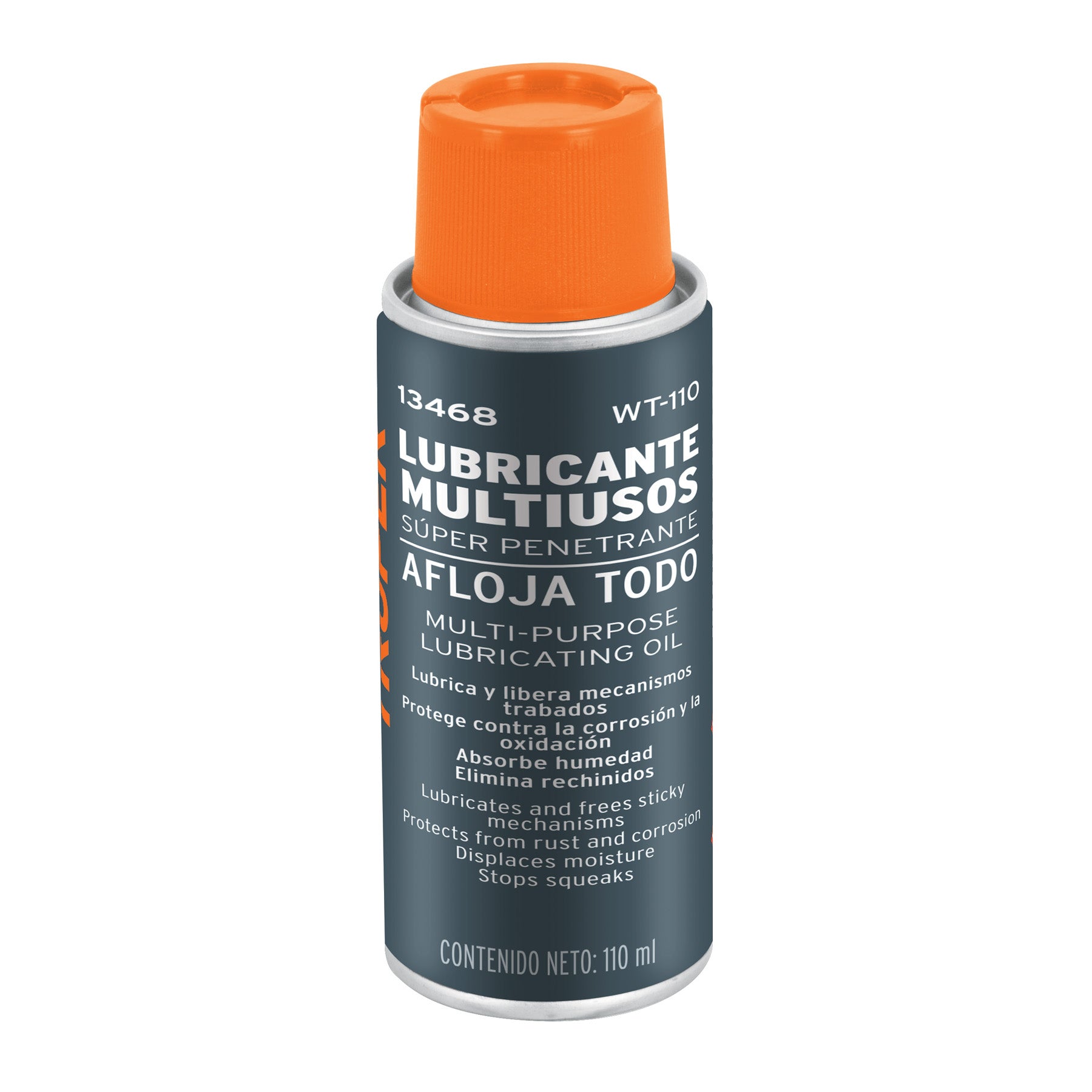 Aflojatodo aceite multiusos en aerosol, 110ml (4oz), Truper - 13468