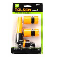 Juego de Conectores de Manguera de 4 piezas Tolsen - 57171