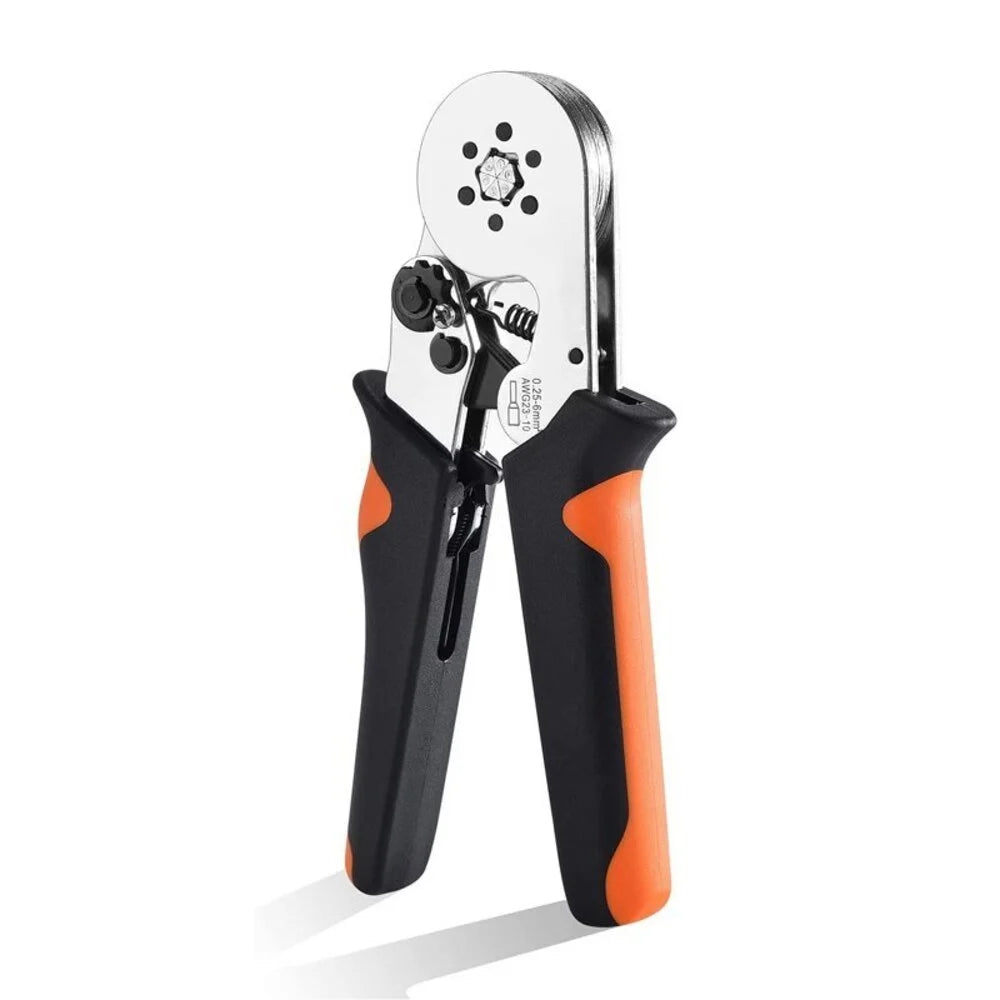 Alicate prensador de terminales hexagonal 0.25-6.0 mm, cod HSC8 6-6