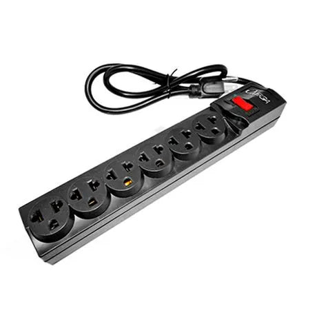 Supresor De Picos De 6 Tomas Omega (90 cm)