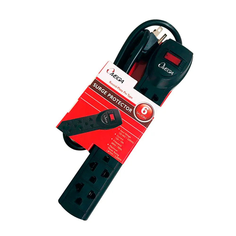 Supresor De Pico Omega 492423BK - 6 Salidas