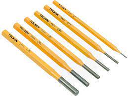 JUEGO DE PUNZONES 6PCS Tolsen - 25090