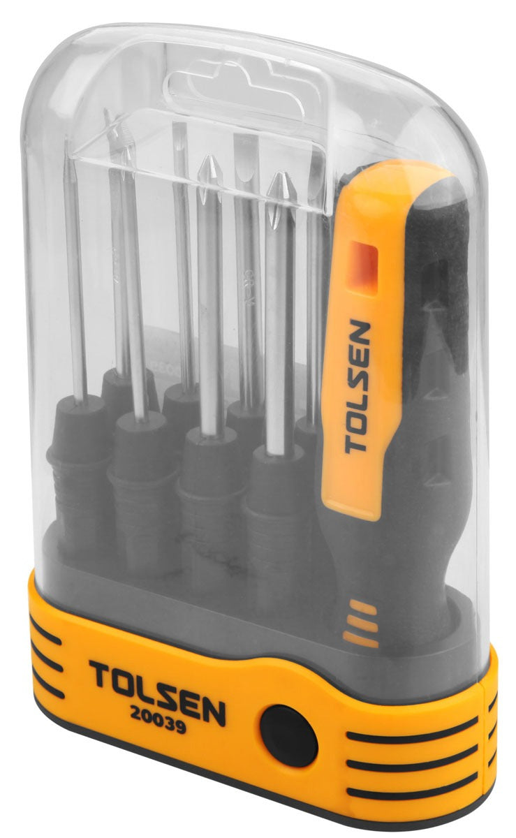 Destornillador Tolsen c/ptas intercam. 8 pz 20039