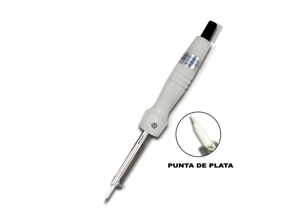 Cautín Tipo Lápiz Punta de Plata 40W TAKEMA ZD-701/40W