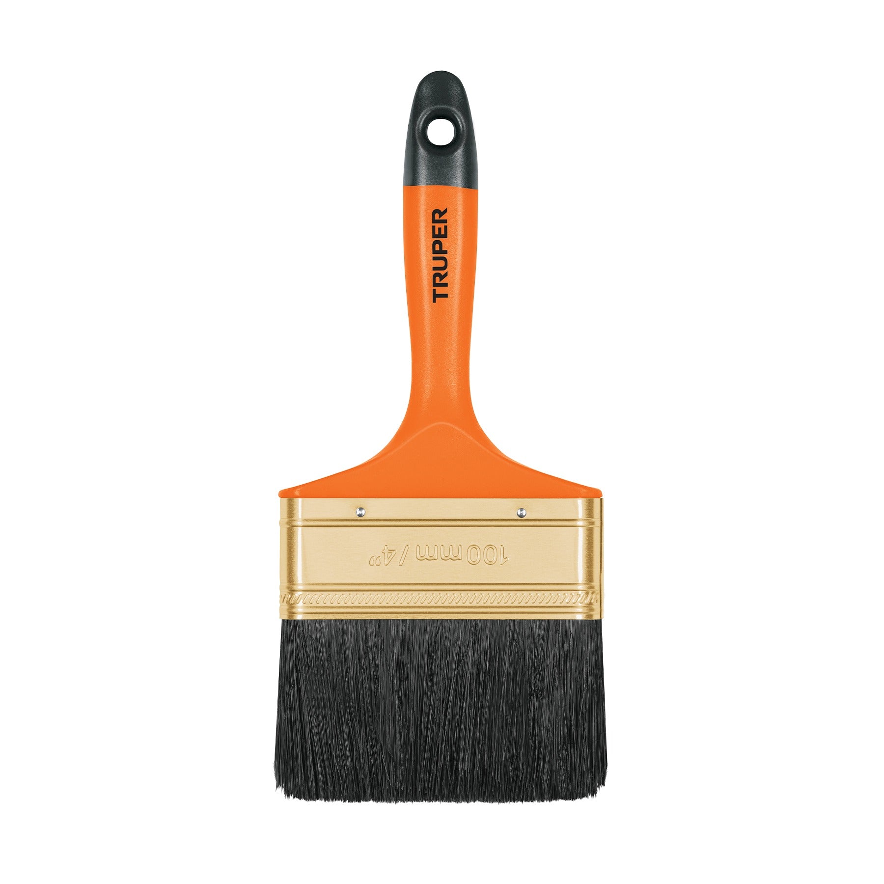 Brocha profesional de 4" con mango de plástico, Truper - 14486