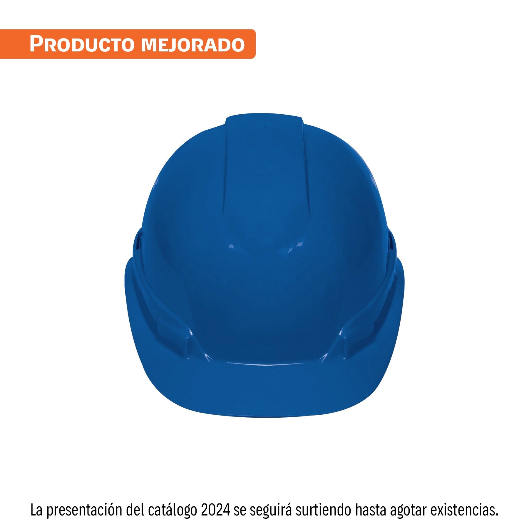 Casco de seguridad, ajuste de matraca, azul, TRUPER 10371