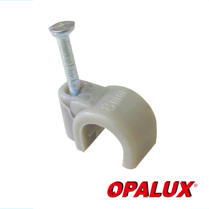 Grapa para Cable redondo #25 Plomo Opalux (bolsa de 100pcs) CC-6625