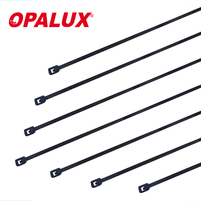 Cintillos Nylon 300x3.6mm 100und Negro Opalux CCT-36300NG