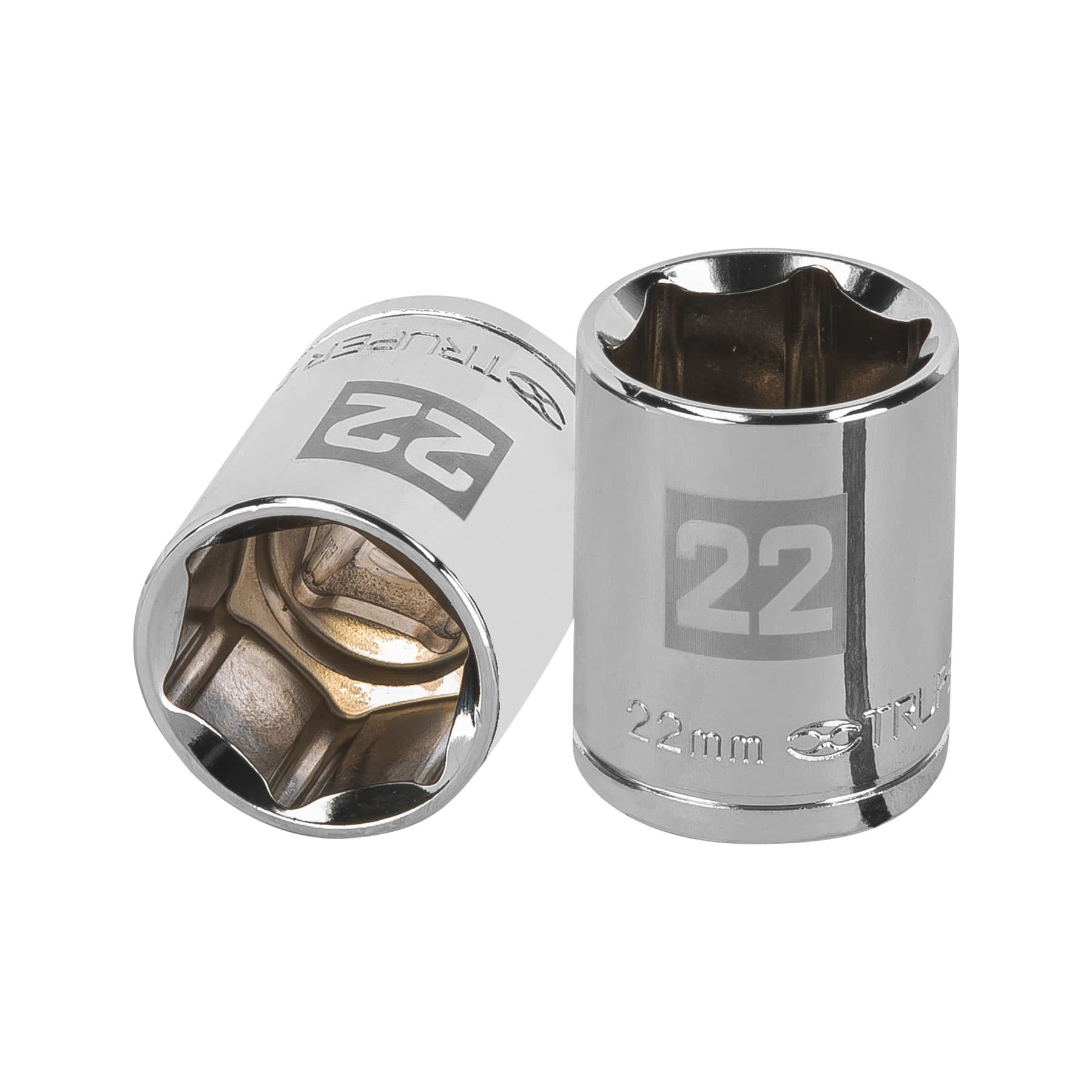 Dado de 22 mm, 6 puntas, cuadro 1/2", TRUPER - 13272