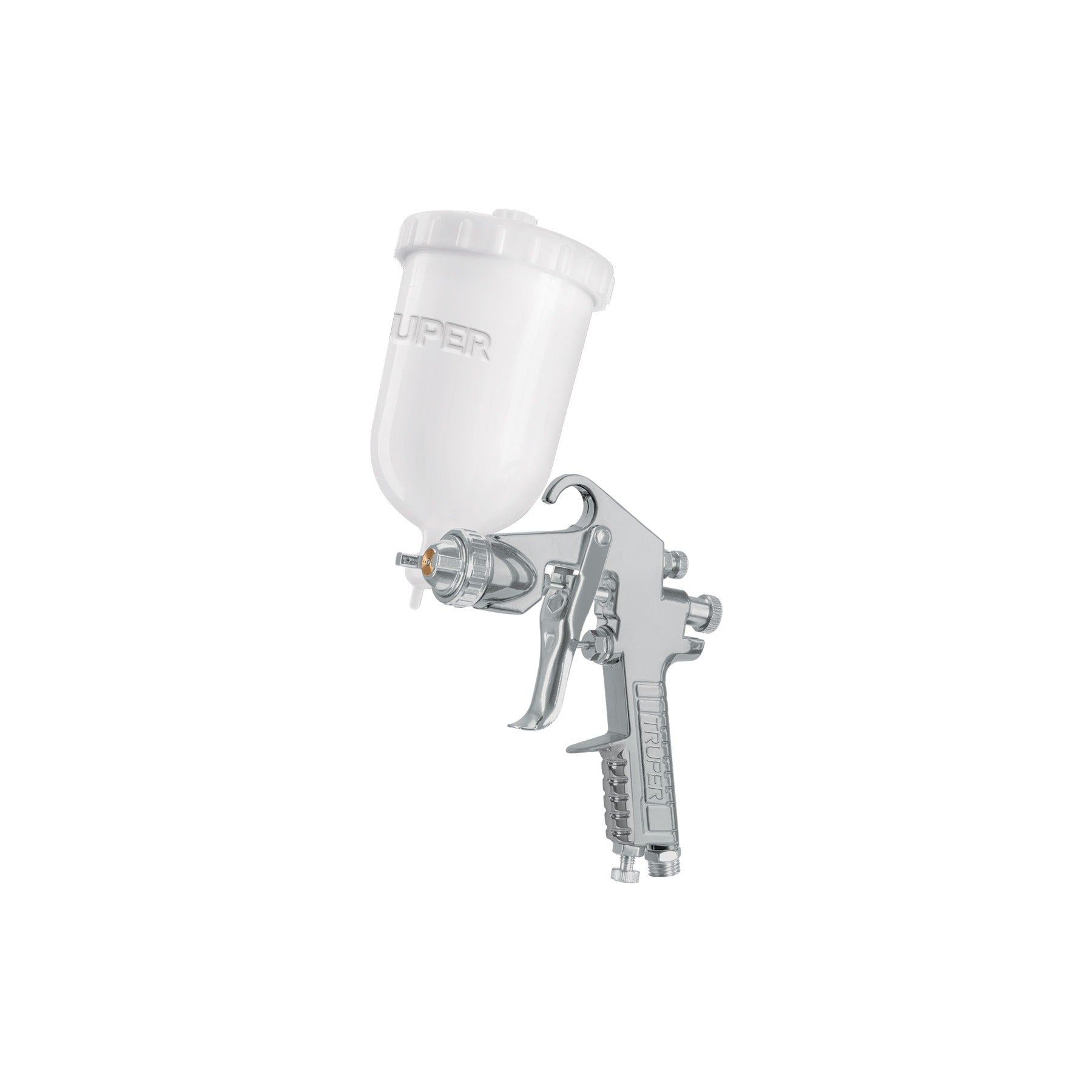 Pistola para pintar LVMP vaso plástico, 1.7 mm, TRUPER - 101856
