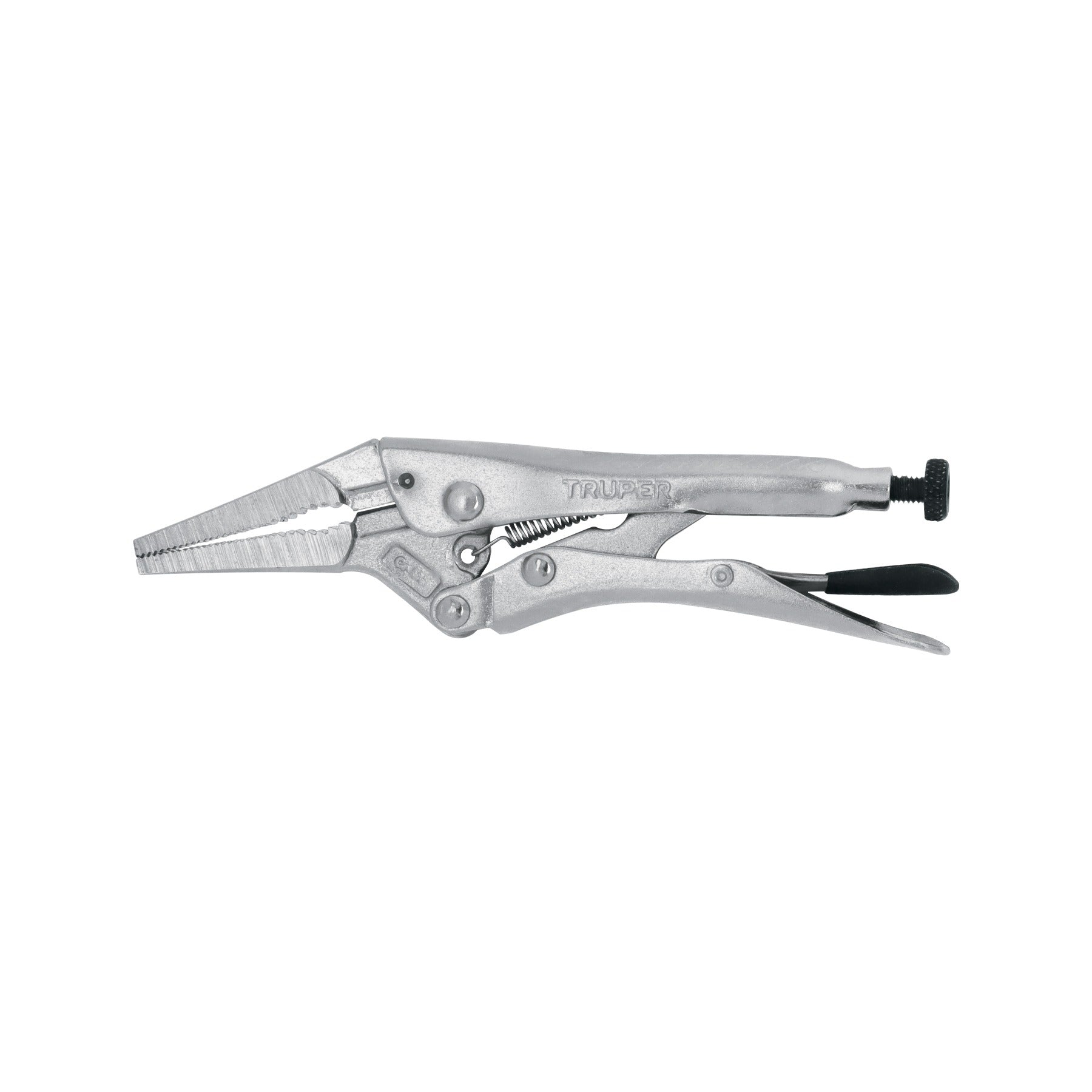 Pinza de presión 6", punta larga, TRUPER - 17432
